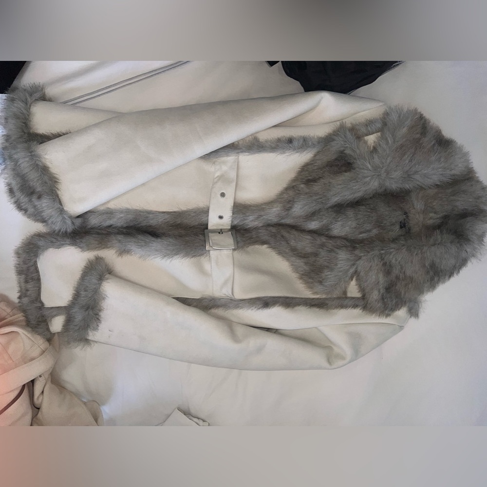 Bebe fur coat